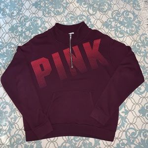 Victoria secret PINK quarter zip up